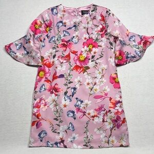 Bardot junior floral satin dress
